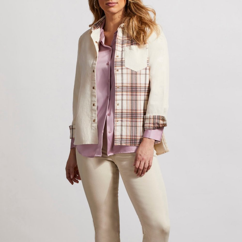 Tribal Sportswear Corduroy Shacket